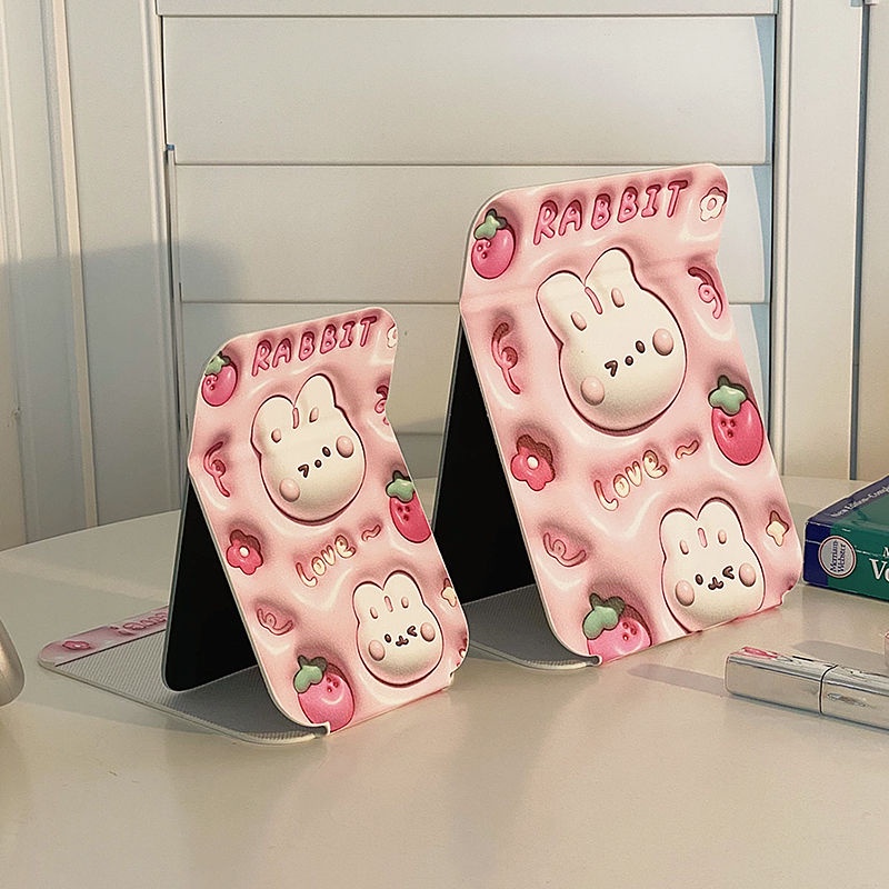 Gương Trang Điểm Để Bàn Gấp Gọn Dễ Thương Thu Phóng 8Hy