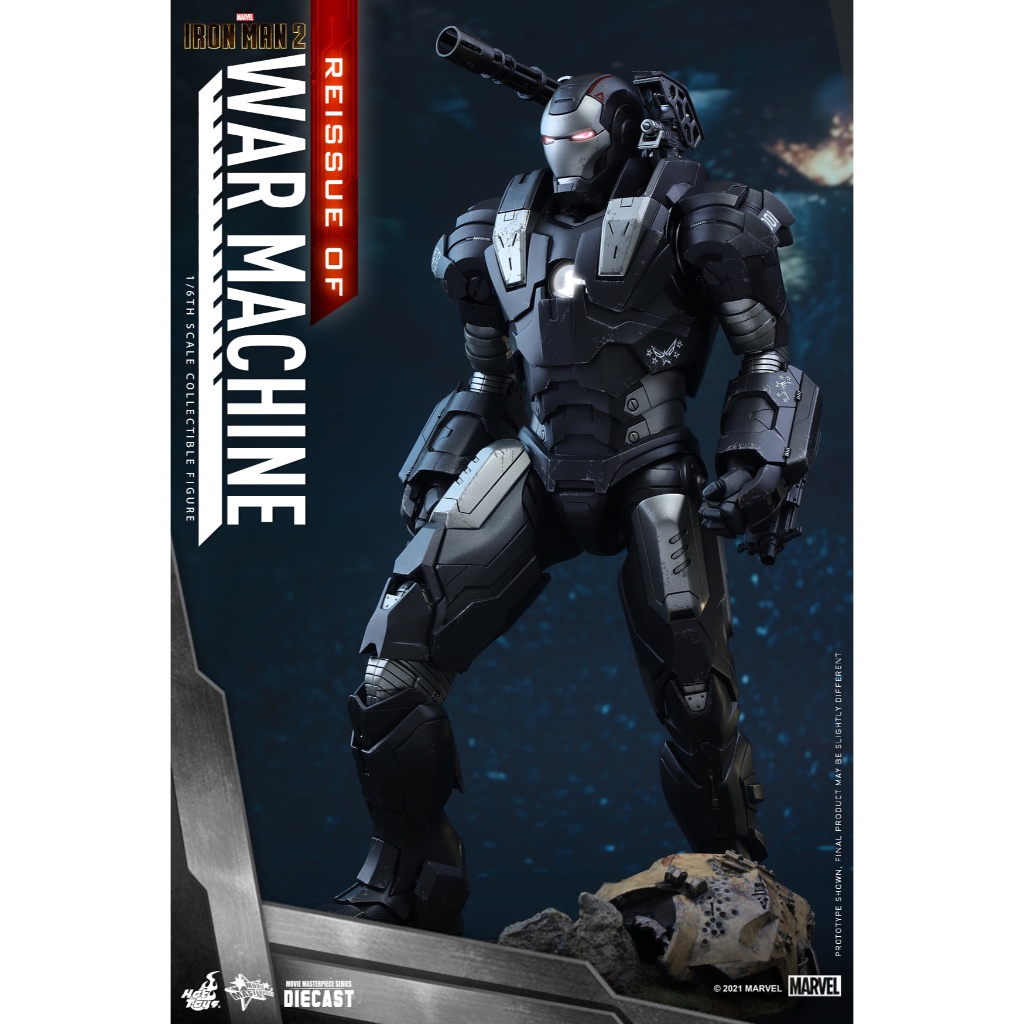 Hàng đẹp Mô hình Hottoys 1/6 MMS-331 D13: War Machine Mark 1 cực chất tặng xe