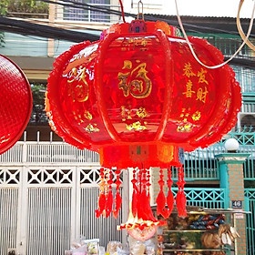 Đèn Lồng Điện Tử Bóng Led Nháy Trang Trí 60 cm/ 80 cm Ngày TẾT xoay 360 Độ Mẫu Mới