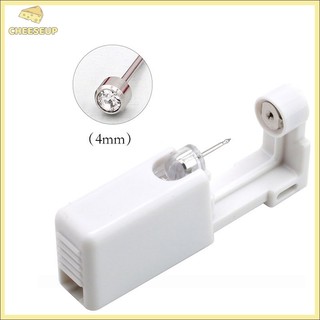 Phô mai pho mát| súng bắn bông tai dùng một lần kèm khuyên tai 4mm mới