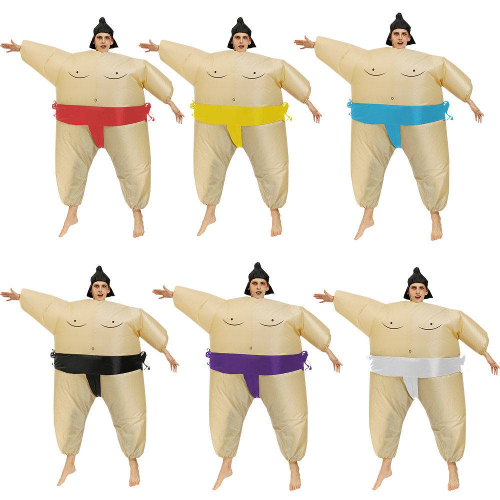 Sumo Bộ Đồ Bơm Hơi Hóa Trang halloween Chú Hề Vui Nhộn