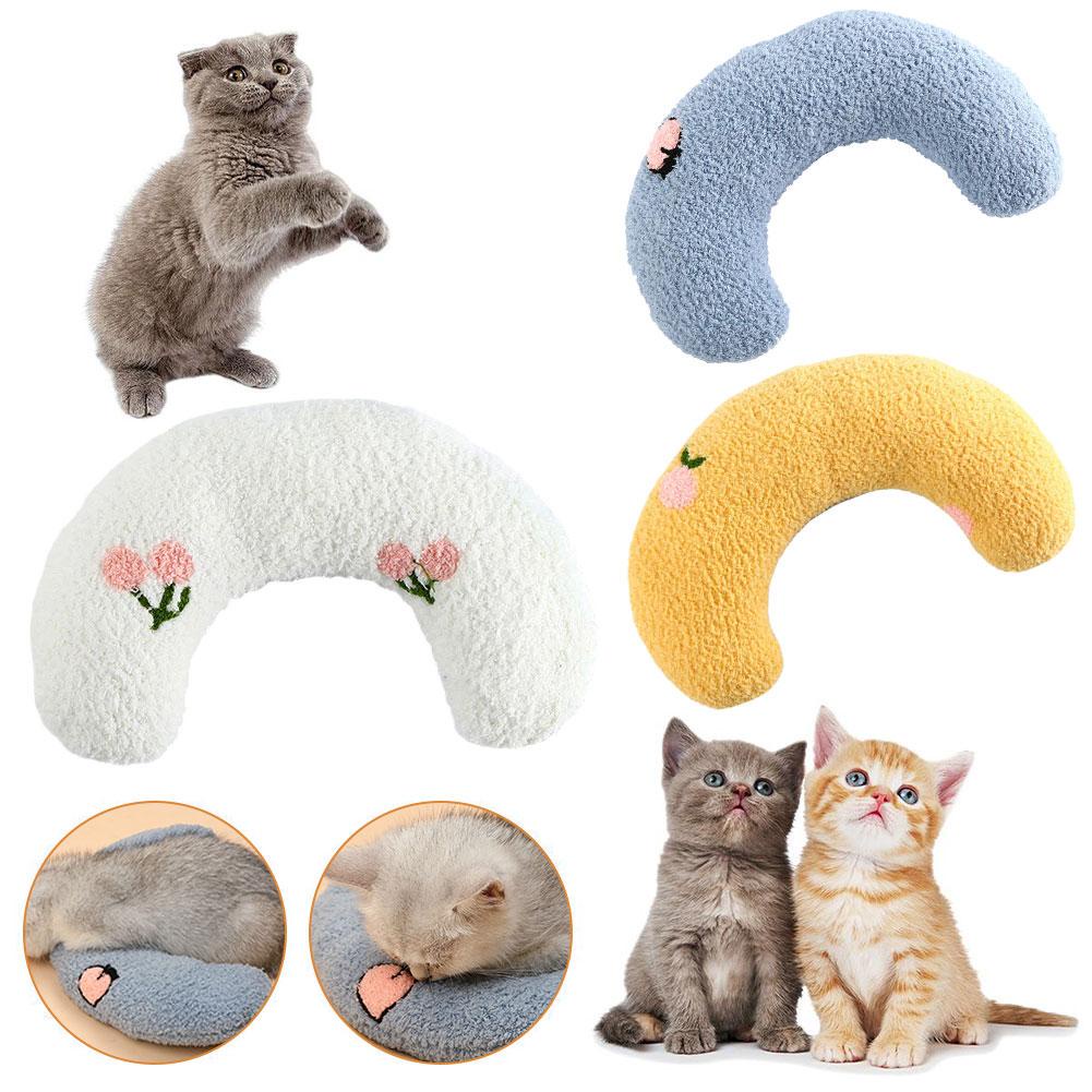 Gối Ngủ Mềm Mại Thoải Mái Hình Chữ u Dành Cho Thú Cưng w4k5