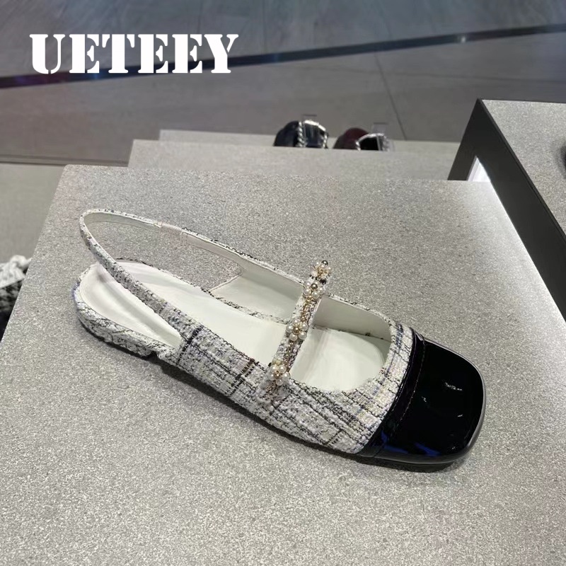 UETEEY giày búp bê Mary Jane Lolita Đế da mềm đế êm thời trang B94F0NT 41Z231008