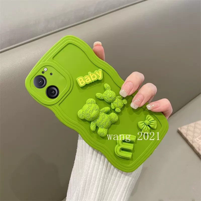 Ốp Điện Thoại Silicon Dẻo Mềm Hình Gấu 3d Đơn Giản Chất Lượng Cao Cho xiaomi 13t xiaomi 13t pro 5g xiaomi 13t pro 5g