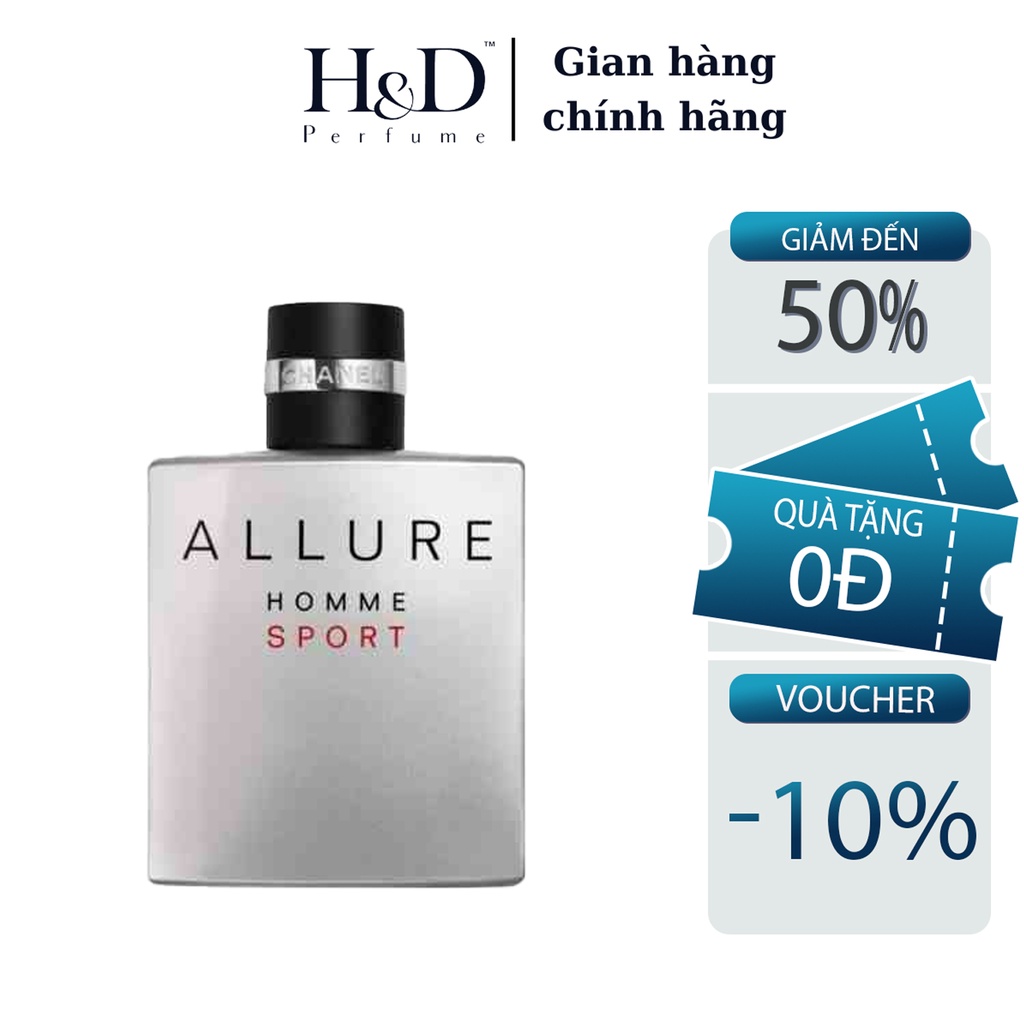 Nước hoa nam Allure Homme Sport EDT Tự tin, lôi cuốn, nam tính HD Perfume