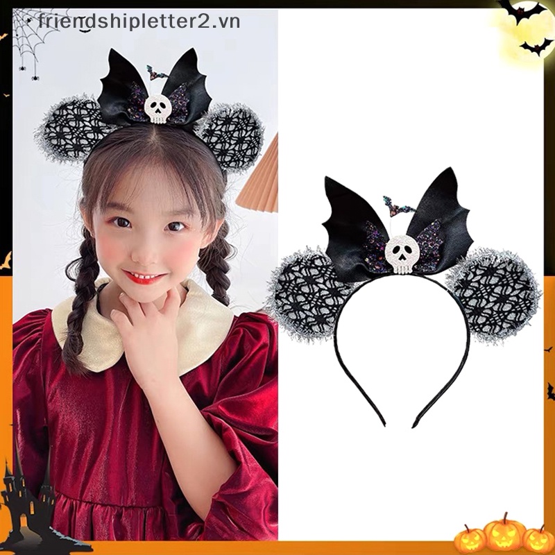 Băng Đô Cài Tóc Hình Nhện / Dơi Hóa Trang halloween