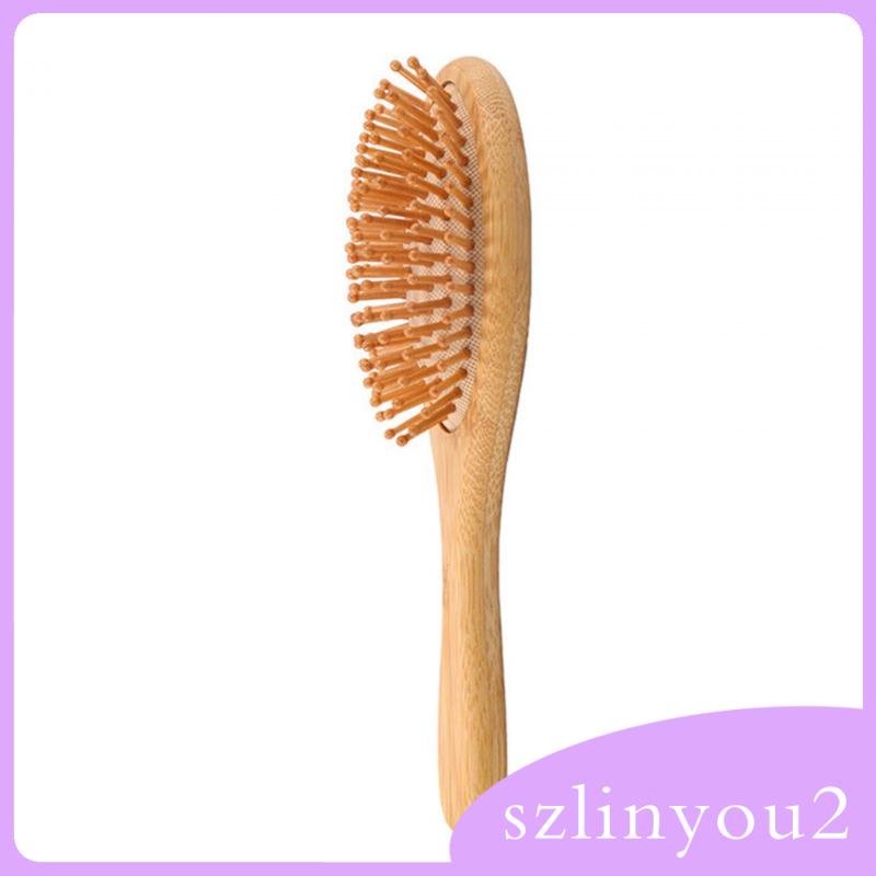 Lược Chải Tóc Bằng Tre Mát Xa Da Đầu Dành Cho Nam Và Nữ