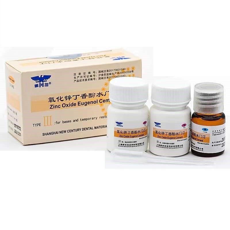 Hộp keo dán eugenol oxit kẽm nha khoa, keo dán eugenol oxit kẽm