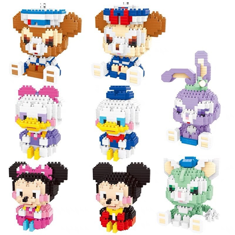 Lingna Đồ Chơi Khối Xây Dựng mini Dễ Thương Dùng Để Trang Trí