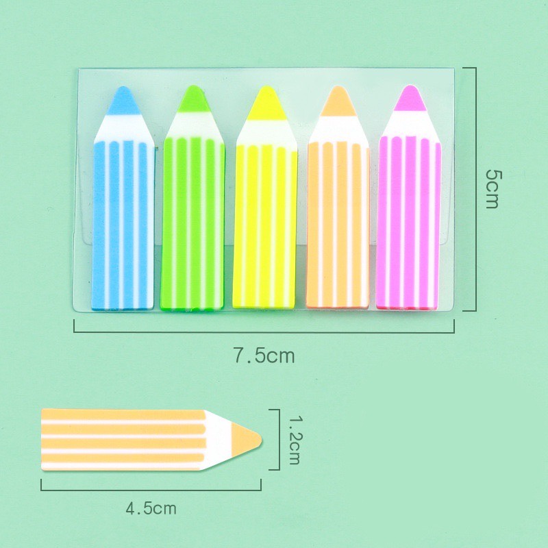 Giấy Note Đánh Dấu Trang Nhà Cam