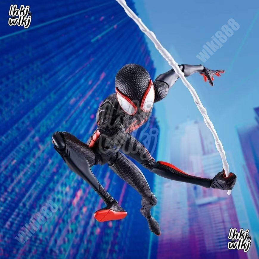 Người Nhện: Xuyên Qua con Nhện - verse peter b. Mô Hình Nhân Vật parker s.h.figuarts gwen stacy miles Chân Thật