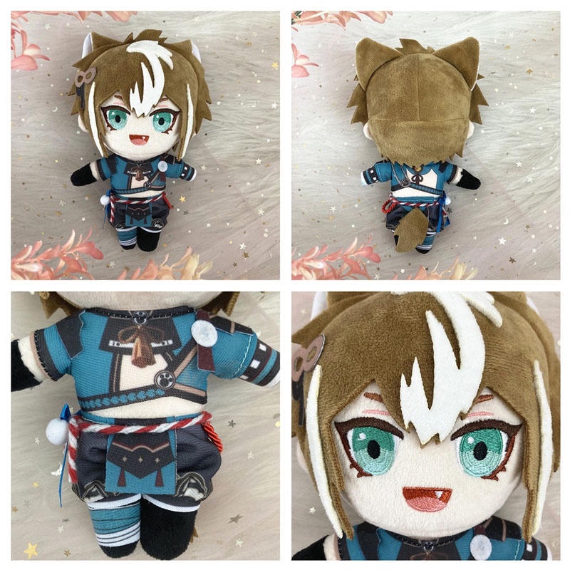 Búp Bê Nhồi Bông Hình Nhân Vật anime gorou thoma yae miko furina neuvillette 20cm