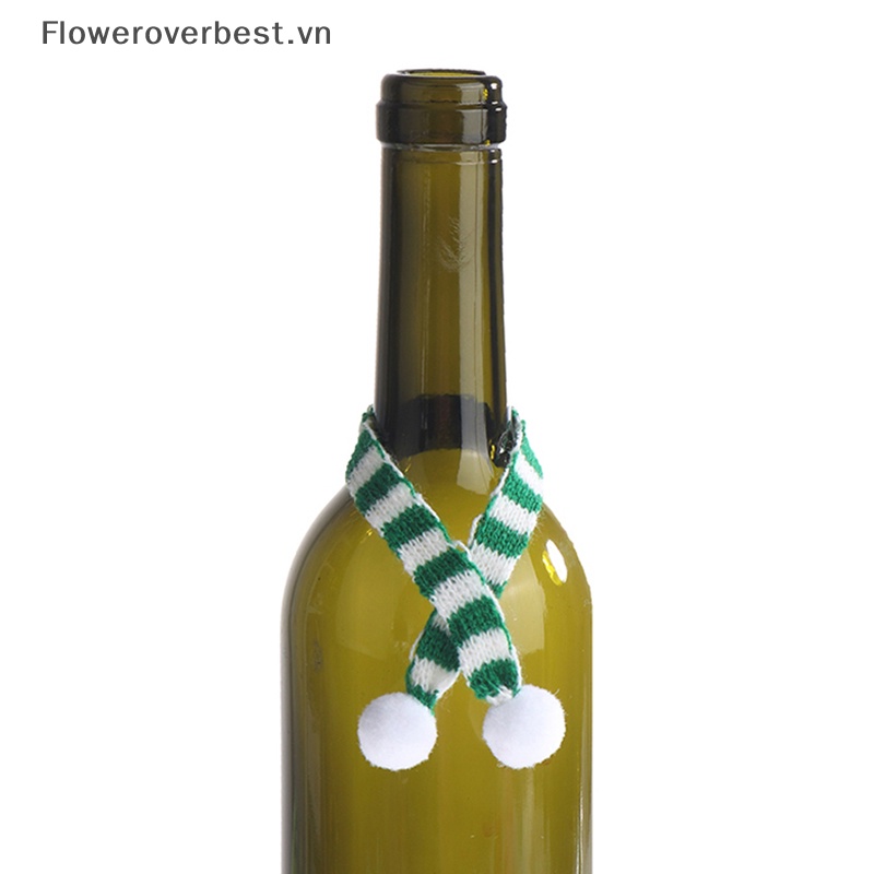 Fbvn Set 2 Khăn Quàng Cổ Đan mini Trang Trí Nhà Búp Bê Phong Cách Giáng Sinh