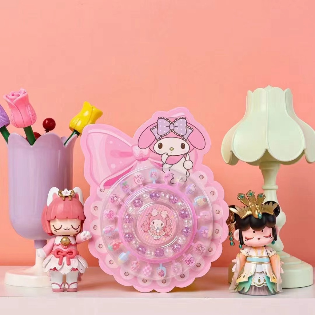 Mới Bộ Miếng Dán Trang Trí Móng Tay Họa Tiết Hoạt Hình Dễ Thương yl171