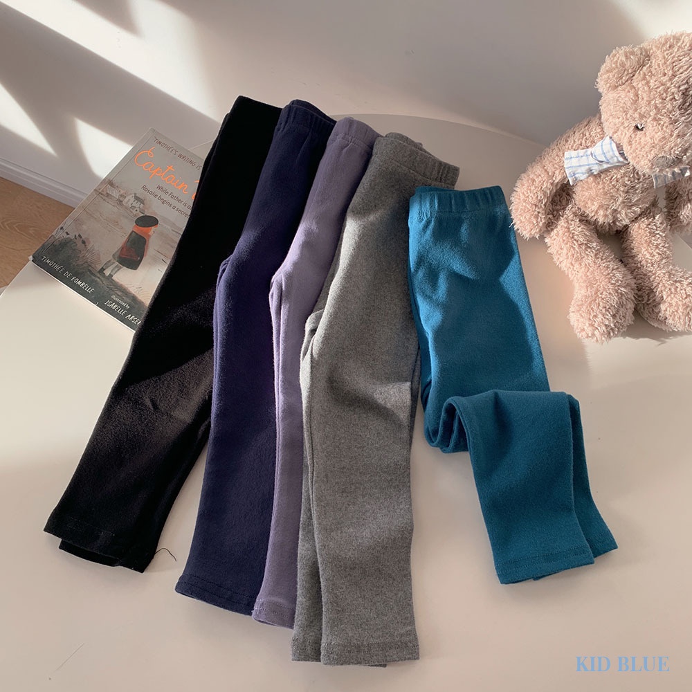 Quần Legging Dáng Ôm Co Giãn Tốt Thời Trang Mùa Thu Cho Bé