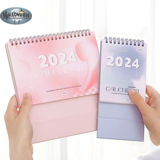 Lịch năm 2024 để bàn thiết kế tối giản sáng tạo