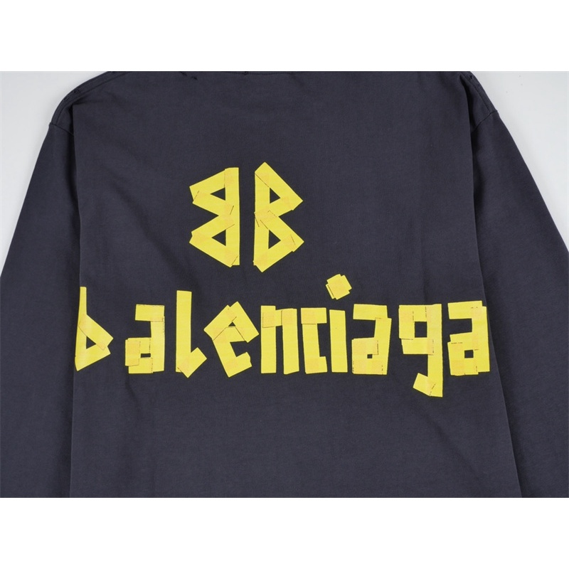 B88a-áo Sweater Tay Dài Có Băng Dính Trước Và Sau In Phun Nước Phải Cho Tay Mùa Thu Và Hiệu Ứng Cơ Thể Tuyệt Vời! Túi Đeo Chéo Phong Cách Thời Trang Cho Nam Và Nữ