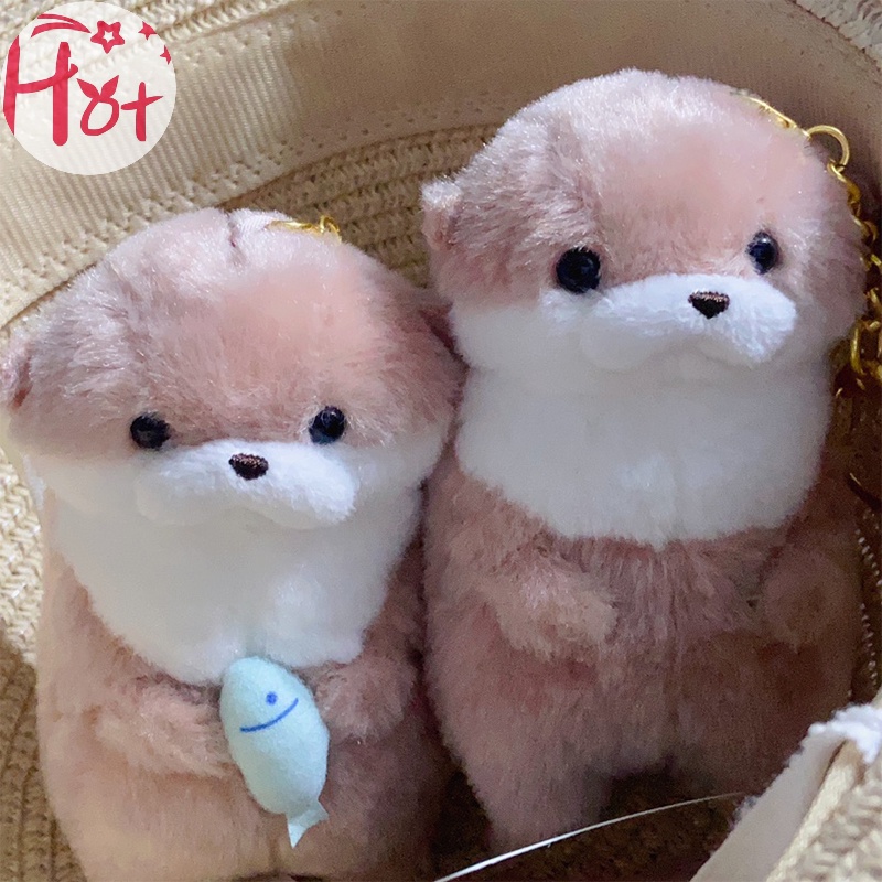 Móc Chìa Khóa Hình Chú Cá Nhồi Bông Gọn Nhẹ Dễ Thương Dùng Làm Đạo Cụ Chụp Ảnh Cho Học Sinh