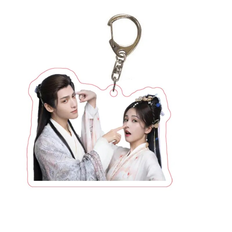 Móc khóa Till The End of The Moon Bạch Lộc La Vân Hi Trường nguyệt tẫn minh Phụ kiện trang trí túi xách Balo