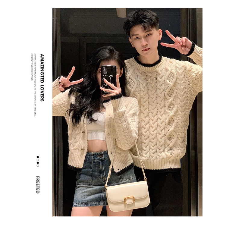 Áo Khoác cardigan Len Dáng Ngắn Phong Cách Thời Trang Mùa Thu Mới 2023