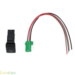 ⭐LOVE⭐ Push Switch Power Lights Blue Push Button Switch Camera Lights LED Light Bar