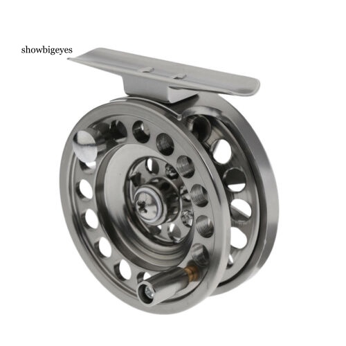 Bánh Xe Câu Cá Nước Ngọt Bằng Hợp Kim Nhôm Có Tay Cầm