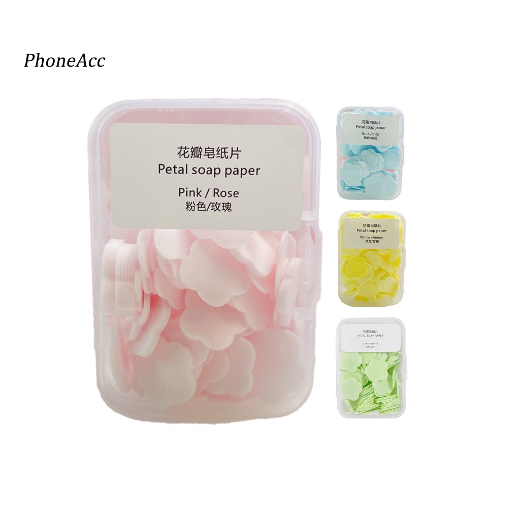 Hộp 100 Xà Phòng Giấy Hình Hạt Bắp Thân Thiện Với Môi Trường