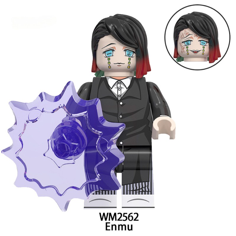 Nakime Mô Hình Đồ Chơi Nhân Vật Kurongu Kanjirou kaigaku tamayo gyokko enmu hantengu Kibuji muzan demon slayer