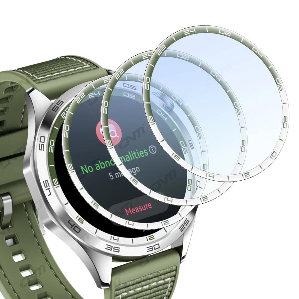 Phim Dán 5d Bảo Vệ Màn Hình Chống Trầy Màu Xanh Lá 46mm Cho Đồng Hồ huawei gt4 gt 4