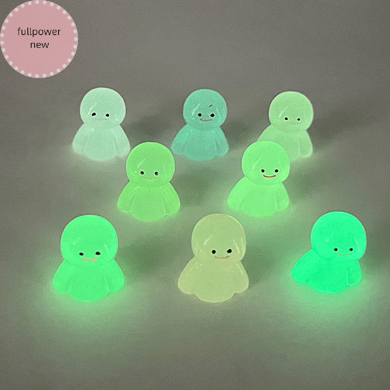 Fullpowernew Set 10 Búp Bê Dạ Quang Phát Sáng Trong Bóng Tối Trang Trí Vườn diy vn