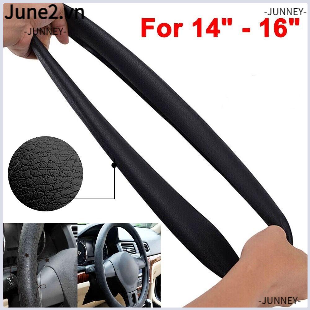 Bao Da Silicon Bọc Vô Lăng Xe Hơi Thông Dụng 14 "- 16" 38cm