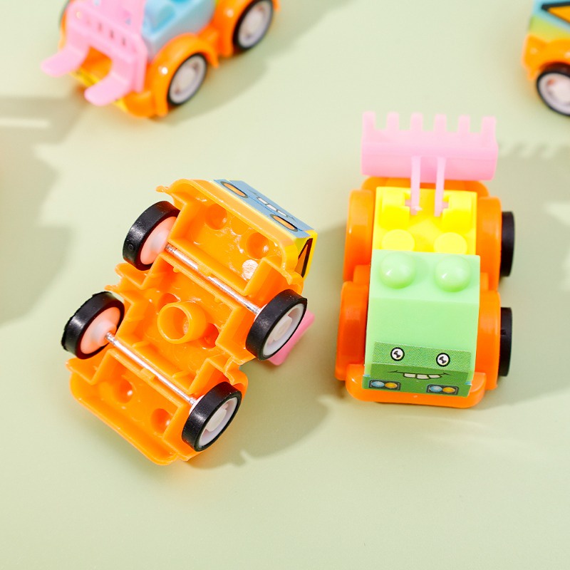 Đồ Chơi Lắp Ráp Mô Hình Xe Hơi Động Vật Hoạt Hình mini Nhiều Màu Sắc Dễ Thương Cho Bé diy
