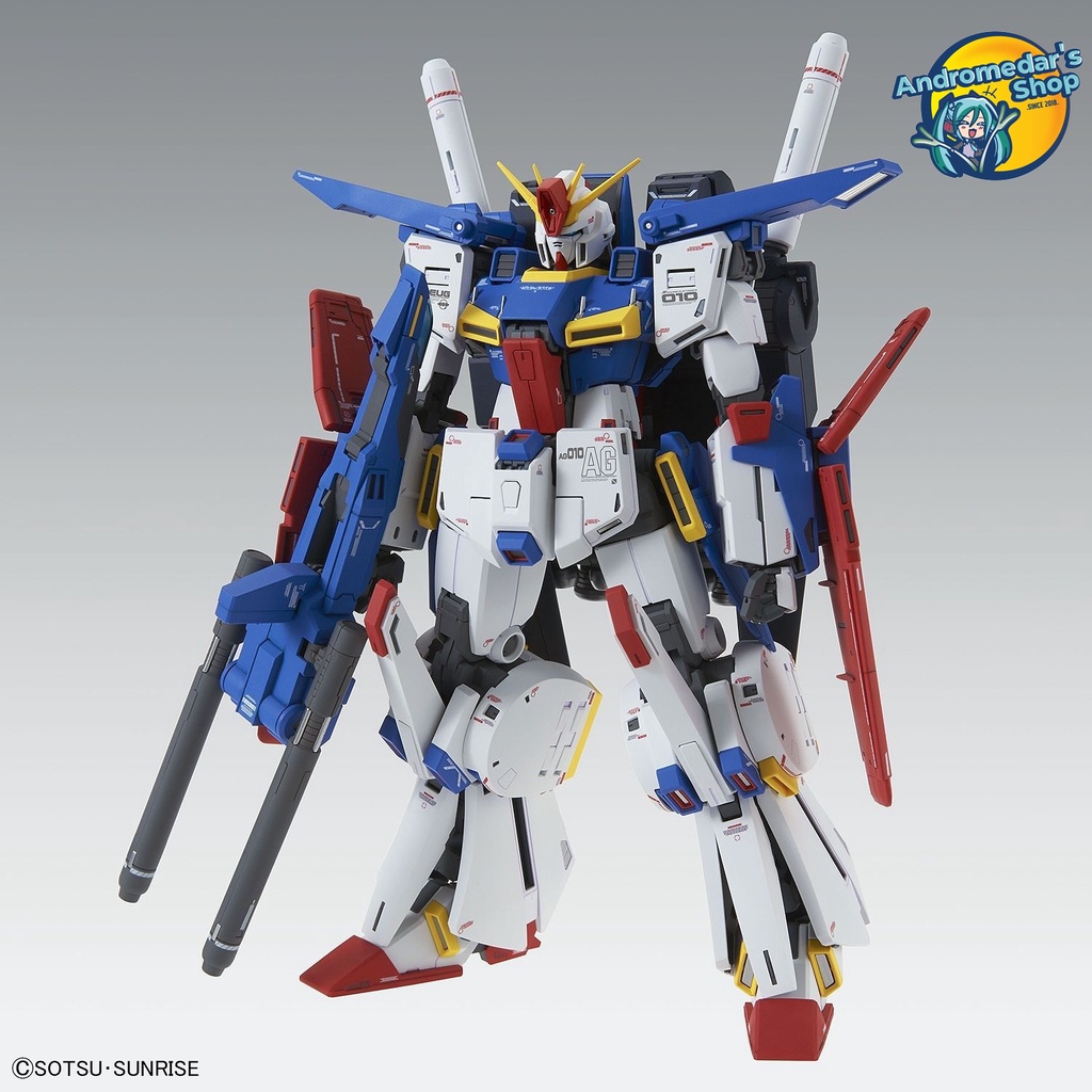 Mô hình lắp ráp MSZ-010 ZZ Gundam Ver.Ka  - tặng oto
