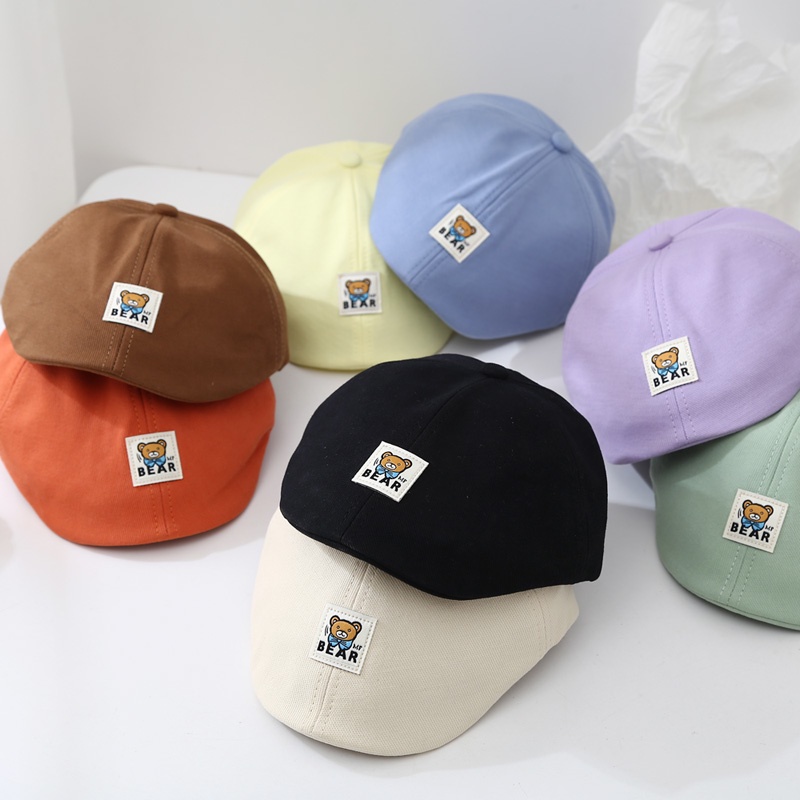 Mũ beret Chống Nắng Thời Trang Hàn Quốc Cho Bé