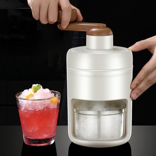 Dụng cụ bào đá mini xay đá tuyết quay bằng tay đa năng cho gia đình - feto