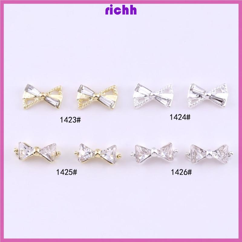 Hạt Charm Hình Nơ Đính Móng Tay Sang Trọng