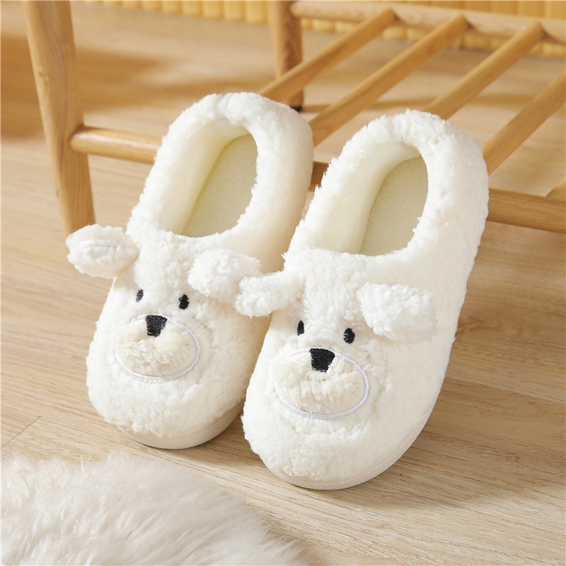 🤩Dép Bông Đi Trong Nhà Chống Trượt Họa Tiết Hoạt Hình Dễ Thương