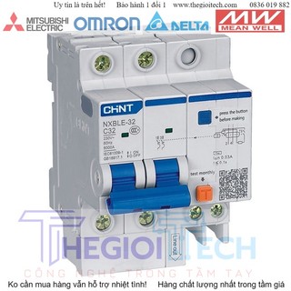 Aptomat chống giật nxble-63 2p 32a 40a 50a 63a