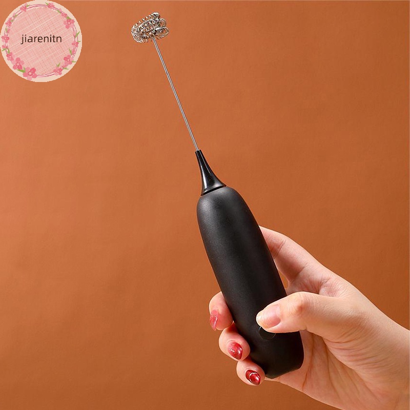 Jiarenitn Máy Đánh Trứng / Sữa Tạo Bọt Cà Phê Cầm Tay Không Dây Bằng Điện