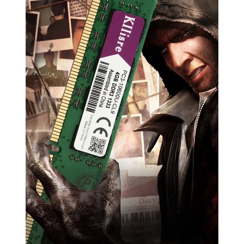 Kllisre DDR3 8GB 4GB 1333Mhz 1600MHz Ram Desktop Memory 240pin 1.5V DIMM