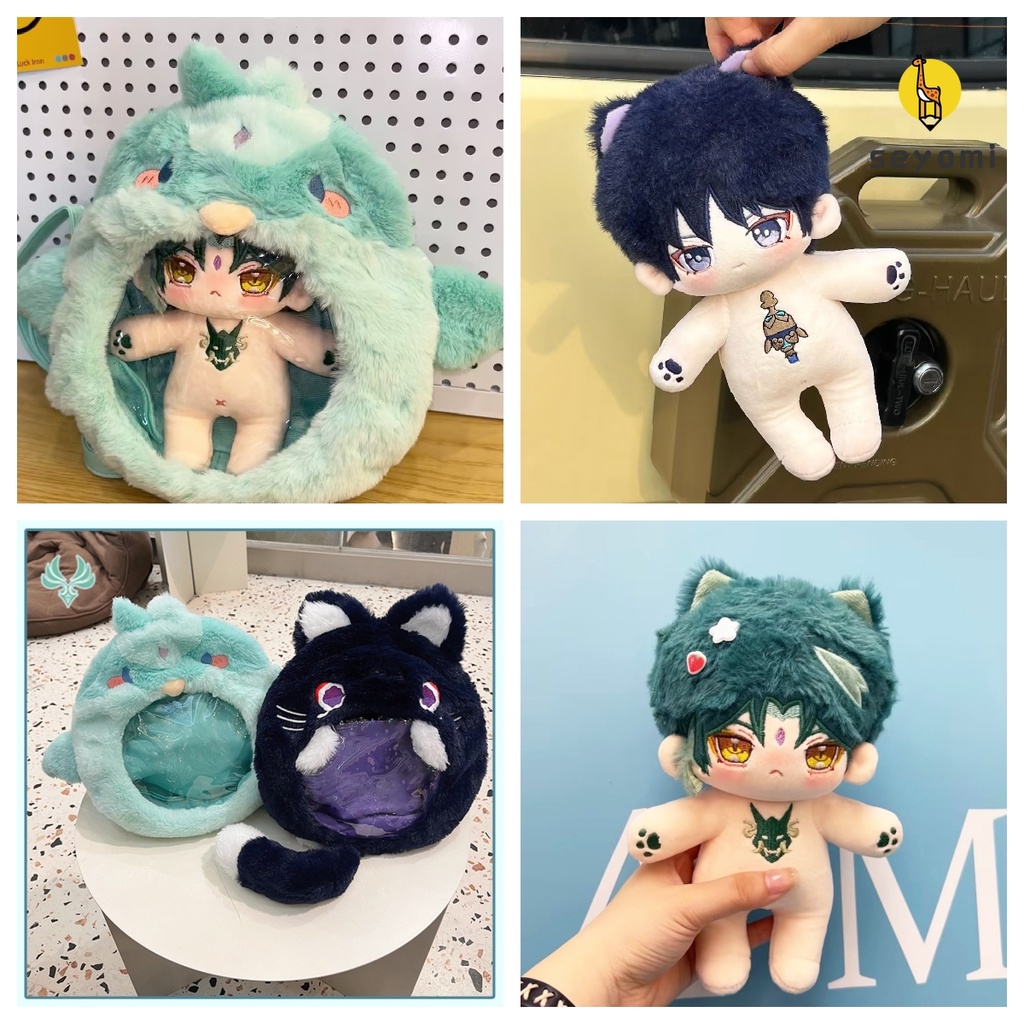 Búp Bê Nhồi Bông 20cm genshin Có Tác Động Hóa Trang Cho Bé