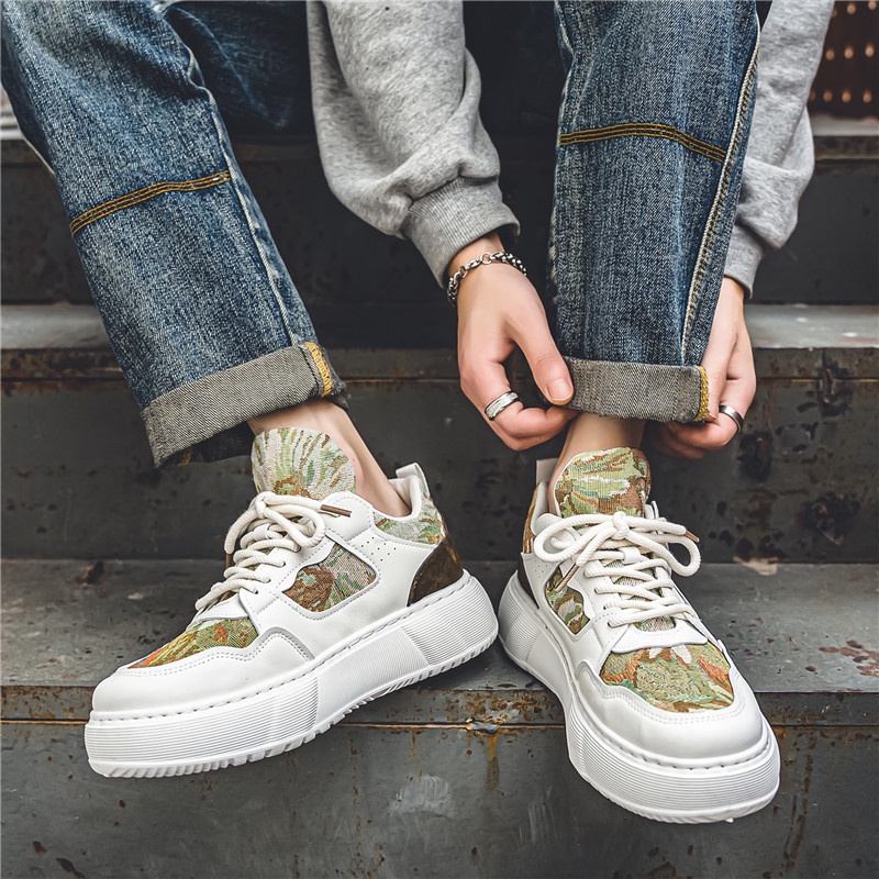 Giày thể thao nam đi học dày lười nam cao cấp giày thoáng khí chất lượng cao giày nam