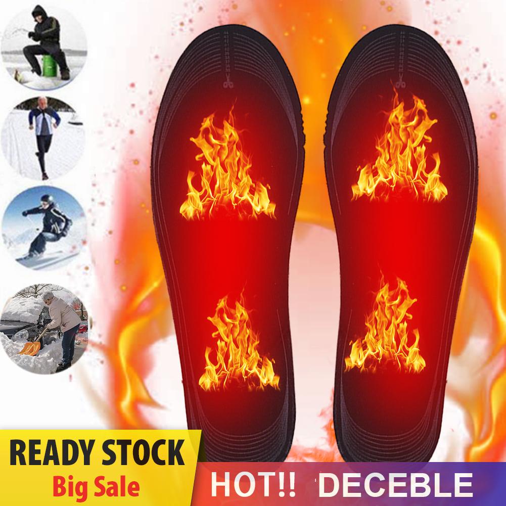 Đế Lót Giày Thể Thao Sưởi Ấm Bằng Điện Có Thể Giặt Được unisex Dành Cho Mùa Đông