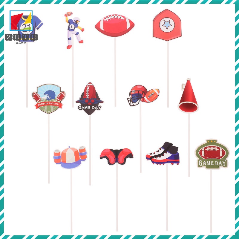 Set 24 Que Giấy Cắm Trang Trí Bánh cupcake Kiểu Dáng Dễ Thương