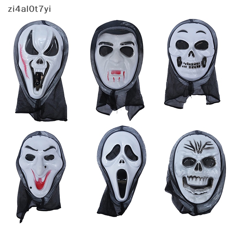 Zialtyi cosplay trang phục Ma Kinh dị cosplay mặt nạ cho khuôn mặt Mũ Halloween mặt nạ VN