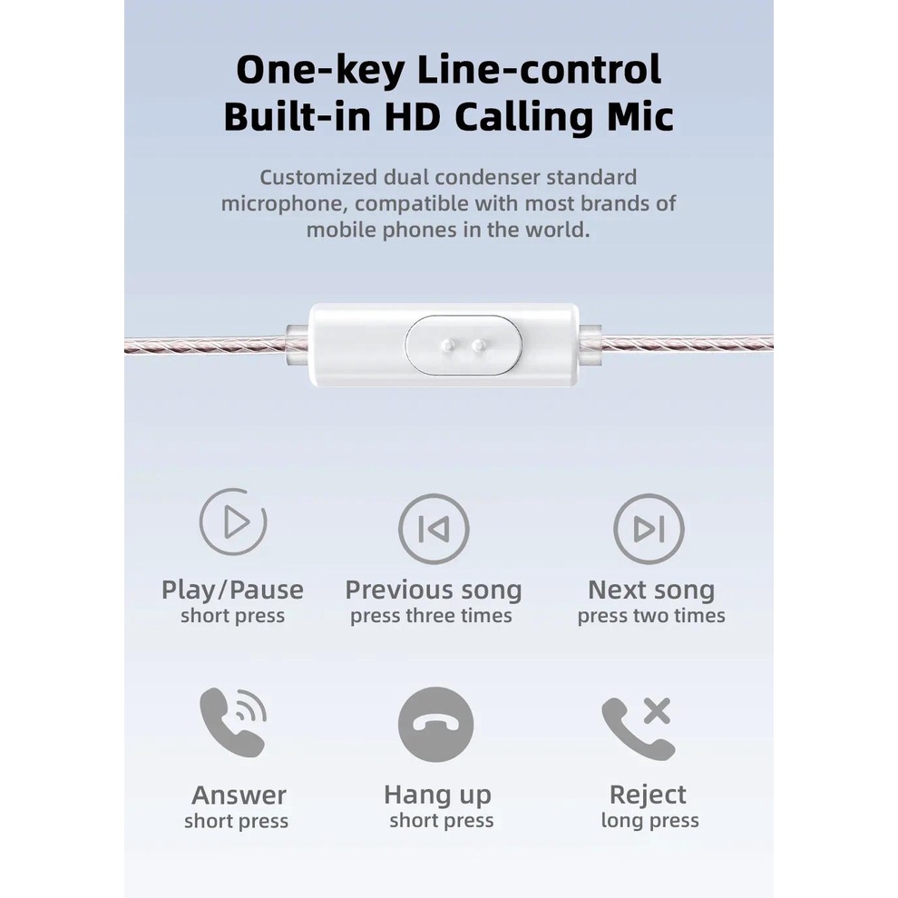 Tkzk Tai Nghe Nhét Tai tk01 Mạ Vàng 2pin Âm Thanh Nổi Bật dd