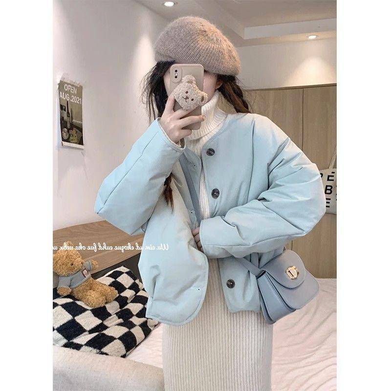Áo Khoác Phao Giữ Ấm Thời Trang Mùa Đông Cho Nữ