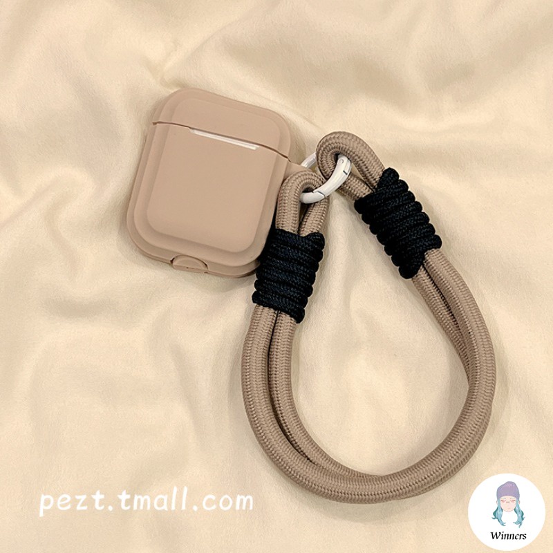 Vỏ Bảo Vệ Hộp Sạc Tai Nghe airpods pro 2 airpods 1 2 apple bluetooth Bằng Silicon Màu Trơn Hình Bánh macaron Dễ Thương