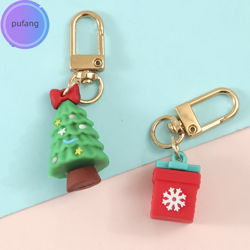 Pufang Móc Khóa Hình Ông Già Noel Găng Tay Dễ Thương vn