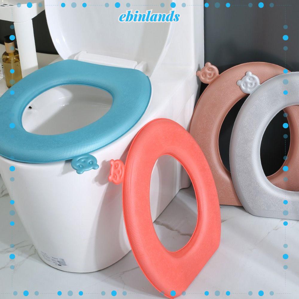 Einlands Tấm Lót Bồn Cầu Dày Dặn Chống Thấm Nước Có Nắp Đậy Và Tay Cầm Tiện Dụng